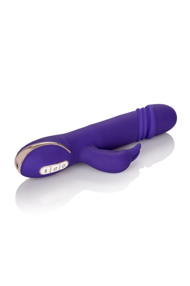 Cal Exotics - Jack Rabbit Signature - Silicone Thrusting Rabbit - Purple - Stag Shop