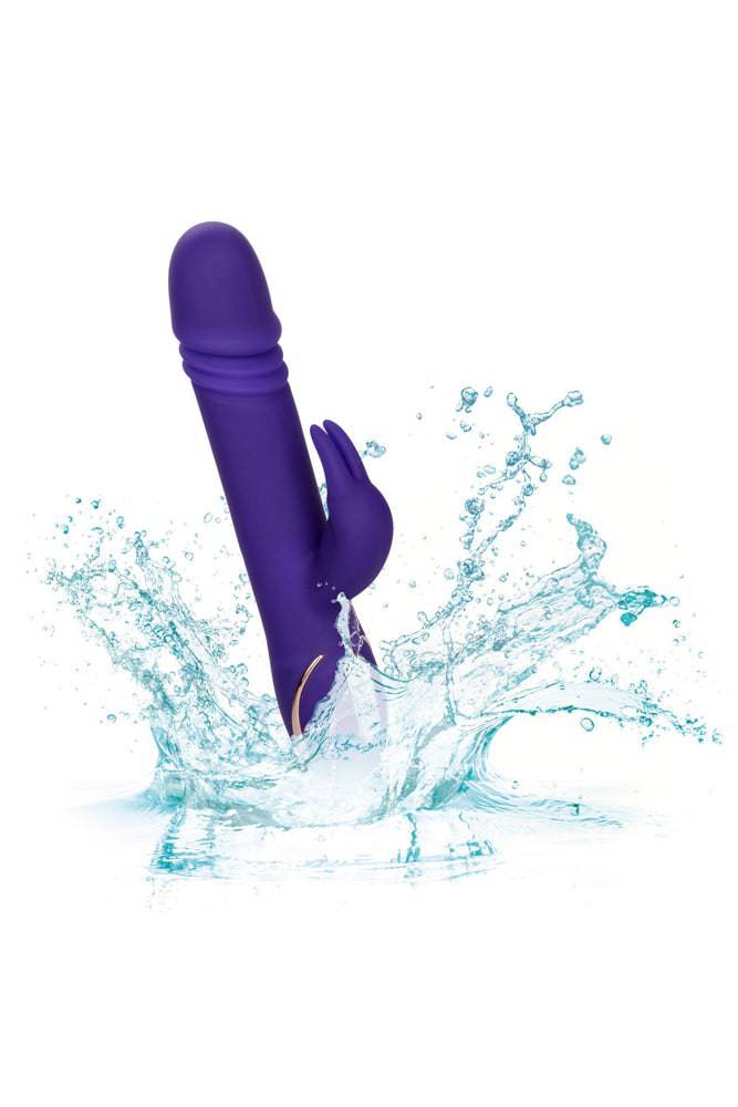 Cal Exotics - Jack Rabbit Signature - Silicone Thrusting Rabbit - Purple - Stag Shop