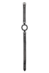 Ouch by Shots Toys - Silicone  Ring Gag - Black - Stag Shop