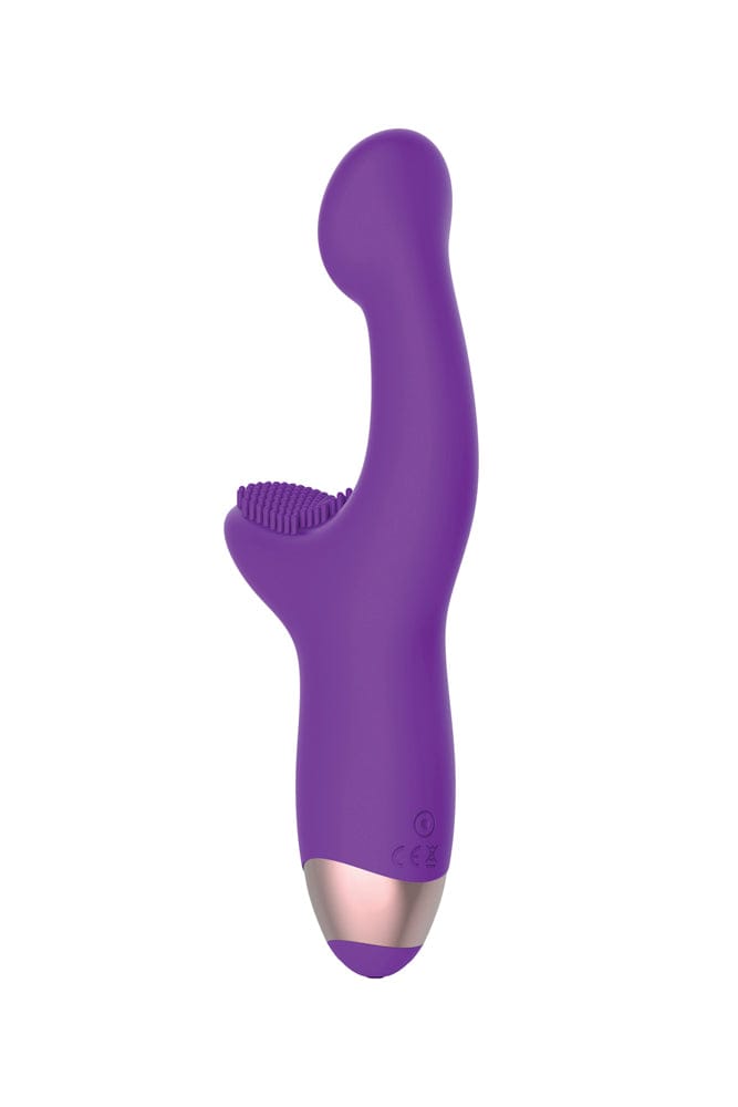 Adam & Eve - Silicone Rechargeable G-Spot Pleaser - Purple - Stag Shop