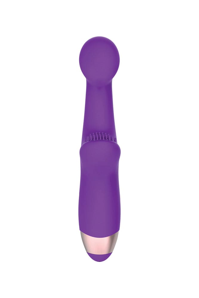 Adam & Eve - Silicone Rechargeable G-Spot Pleaser - Purple - Stag Shop