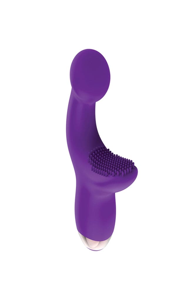 Adam & Eve - Silicone Rechargeable G-Spot Pleaser - Purple - Stag Shop