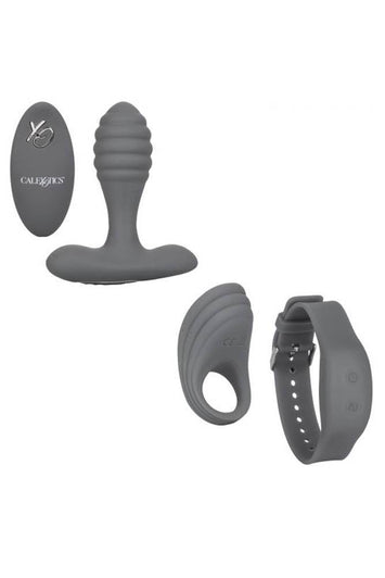 Cal Exotics - Silicone Remote Adventure Vibrating Set - Stag Shop