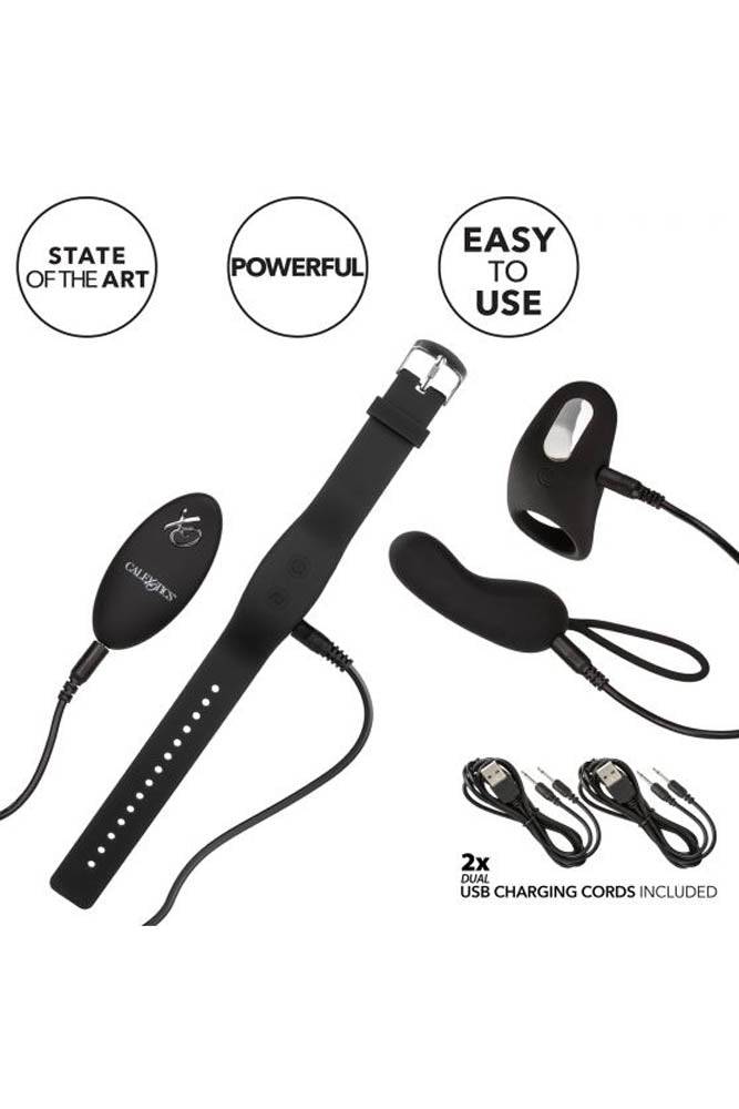 Cal Exotics - Silicone Remote Foreplay Vibrating Set - Stag Shop