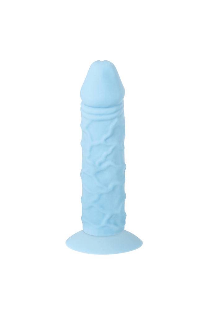 Adam & Eve - Silicone Strap-On System - Blue - Stag Shop
