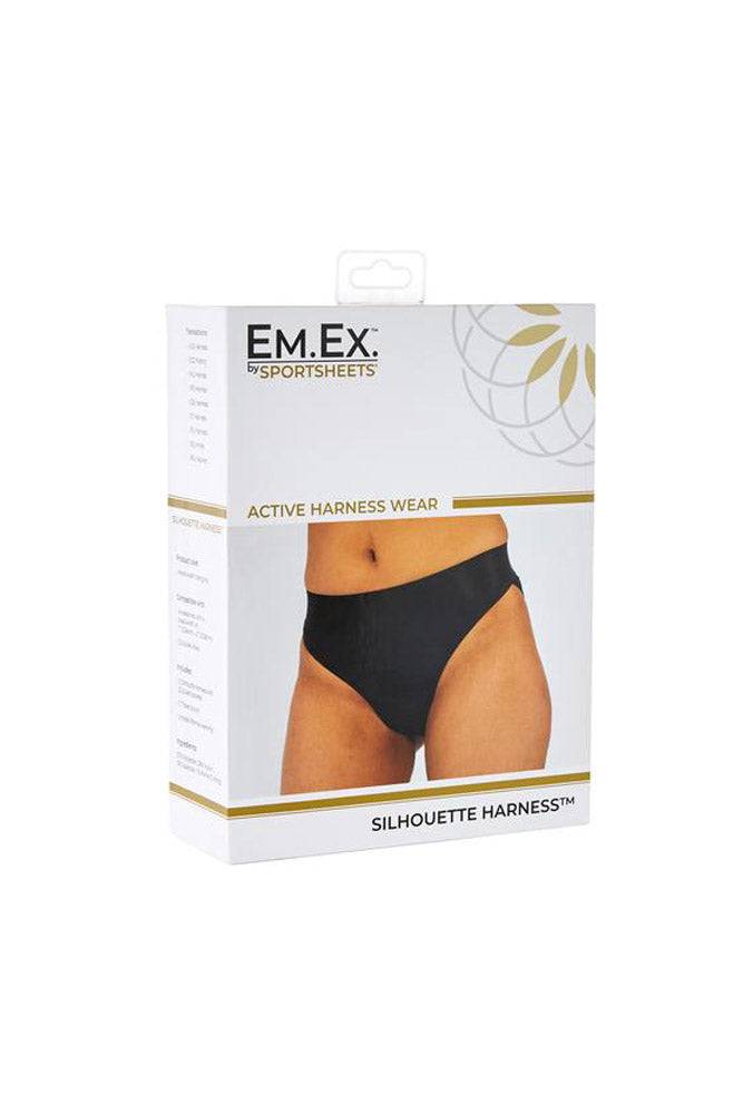 Sportsheets - EM.EX. - Silhouette Crotchless Harness - Assorted Sizes - Stag Shop