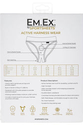 Sportsheets - EM.EX. - Silhouette Crotchless Harness - Assorted Sizes - Stag Shop