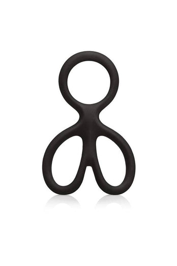 Cal Exotics - Silicone Ball Spreader - Black - Stag Shop
