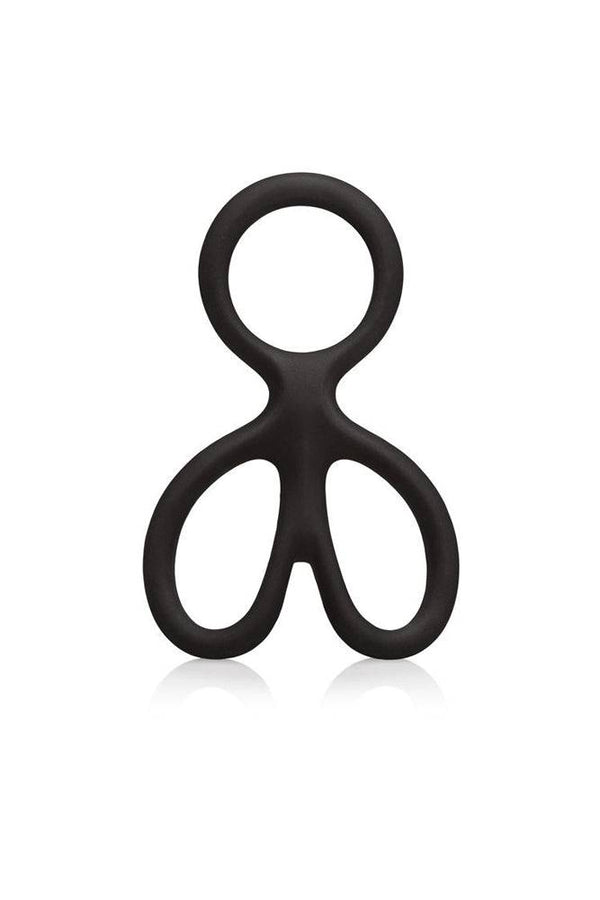 Cal Exotics - Silicone Ball Spreader - Black - Stag Shop