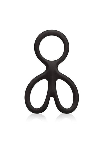 Cal Exotics - Silicone Ball Spreader - Black - Stag Shop