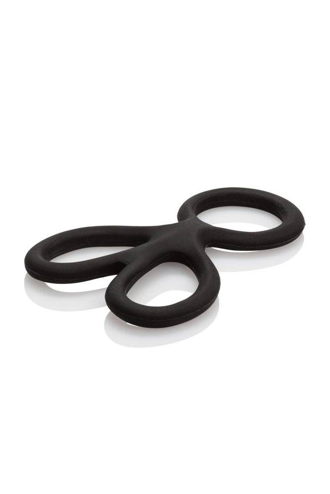 Cal Exotics - Silicone Ball Spreader - Black - Stag Shop