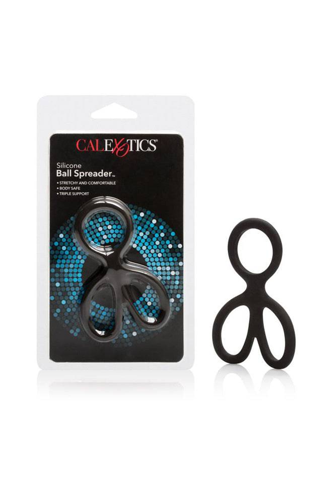 Cal Exotics - Silicone Ball Spreader - Black - Stag Shop