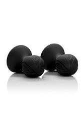 Cal Exotics - Nipple Play - Silicone Pro Nipple Suckers - Black - Stag Shop
