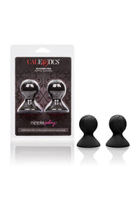 Thumbnail for Cal Exotics - Nipple Play - Silicone Pro Nipple Suckers - Black - Stag Shop