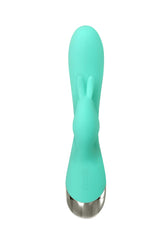Adam & Eve - Silicone Rechargeable Bunny - Teal - Stag Shop