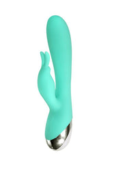 Adam & Eve - Silicone Rechargeable Bunny - Teal - Stag Shop