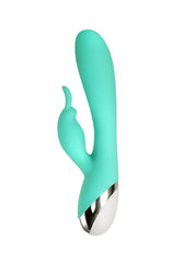 Adam & Eve - Silicone Rechargeable Bunny - Teal - Stag Shop
