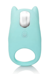 Thumbnail for Cal Exotics - Couples Enhancer - Silicone Dual Exciter Cock Ring - Teal - Stag Shop