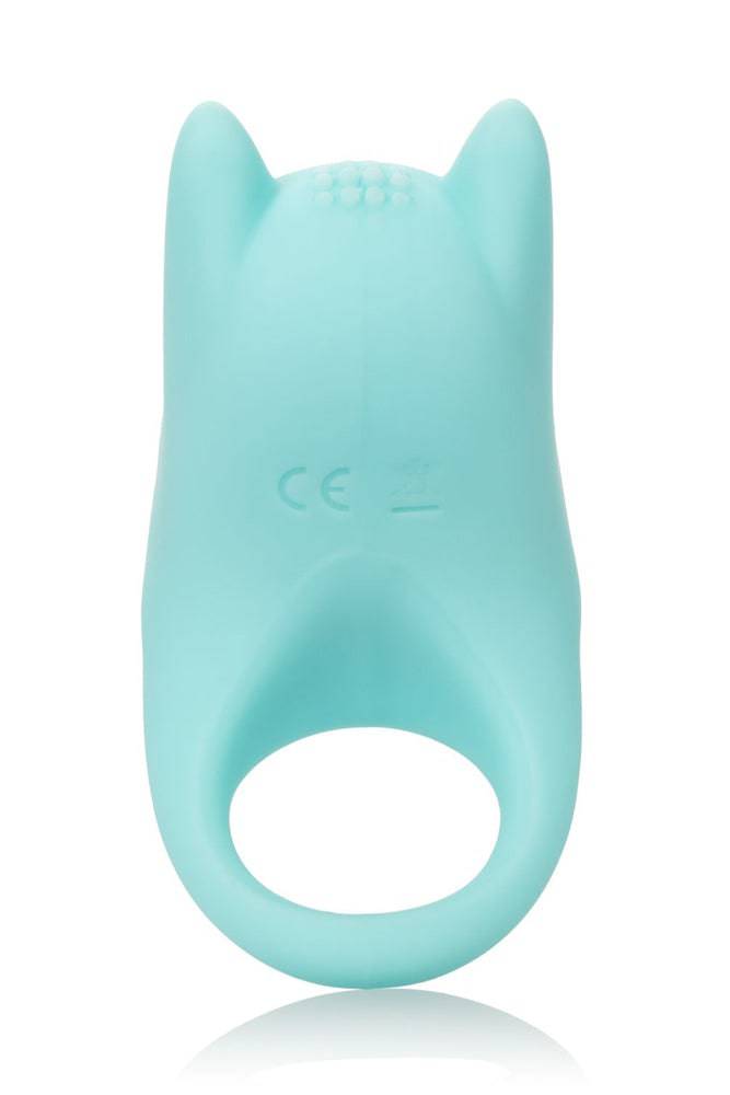 Cal Exotics - Couples Enhancer - Silicone Dual Exciter Cock Ring - Teal - Stag Shop