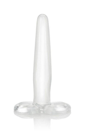 Cal Exotics - Silicone Tee Anal Probe - Clear - Stag Shop