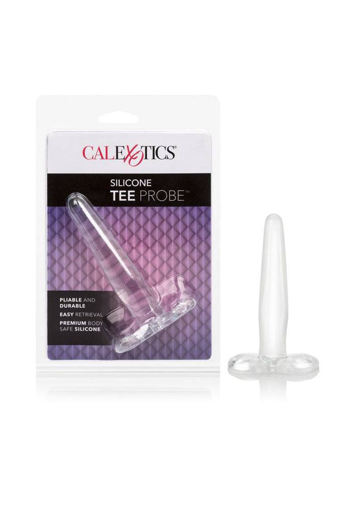 Cal Exotics - Silicone Tee Anal Probe - Clear - Stag Shop