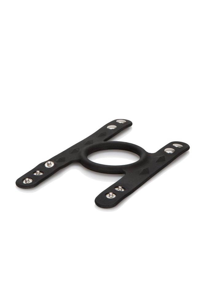 Cal Exotics - Silicone Tri-Snap Cock & Ball Cage - Black - Stag Shop