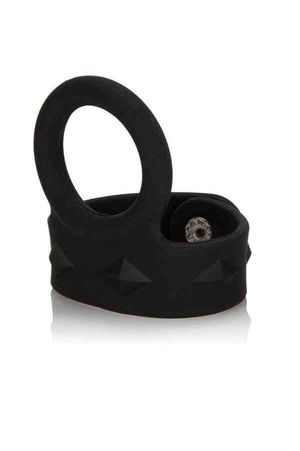 Cal Exotics - Silicone Tri-Snap Scrotum Support Ring - Medium - Stag Shop
