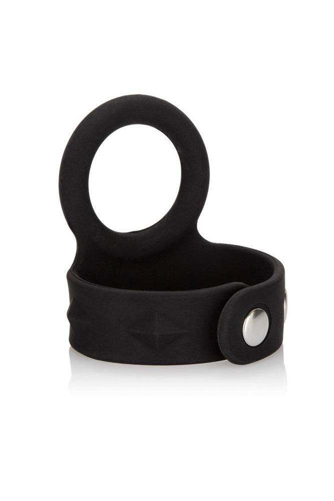 Cal Exotics - Silicone Tri-Snap Scrotum Support Ring - Medium - Stag Shop