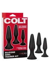 Cal Exotics - Colt - Silicone Anal Trainer Kit - Black - Stag Shop
