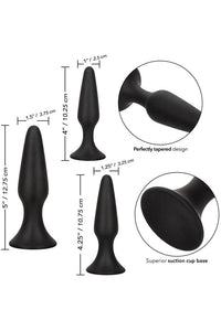 Thumbnail for Cal Exotics - Colt - Silicone Anal Trainer Kit - Black - Stag Shop
