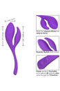 Cal Exotics - Mini Marvels - Silicone Marvelous Climaxer Vibrator - Purple - Stag Shop