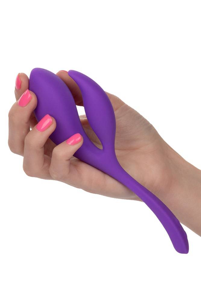 Cal Exotics - Mini Marvels - Silicone Marvelous Climaxer Vibrator - Purple - Stag Shop