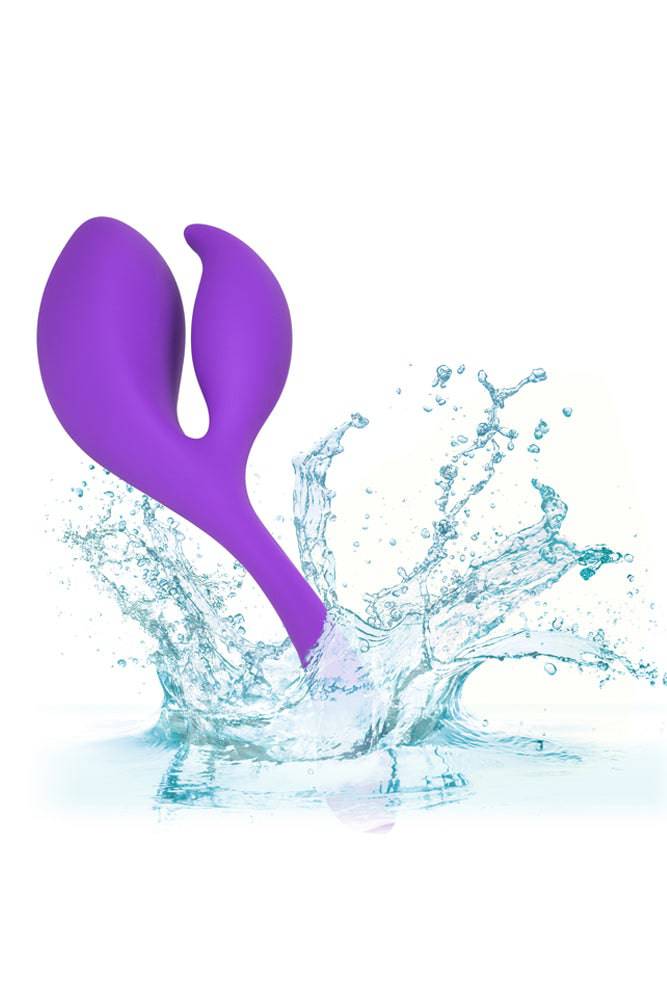Cal Exotics - Mini Marvels - Silicone Marvelous Climaxer Vibrator - Purple - Stag Shop