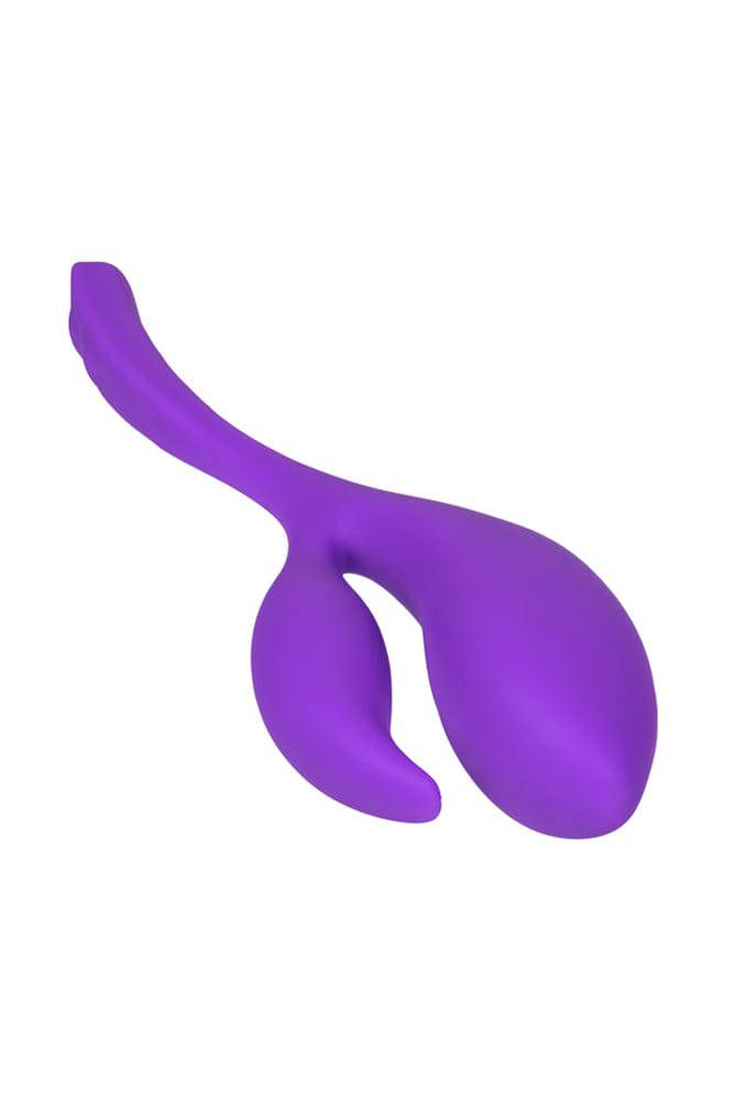 Cal Exotics - Mini Marvels - Silicone Marvelous Climaxer Vibrator - Purple - Stag Shop