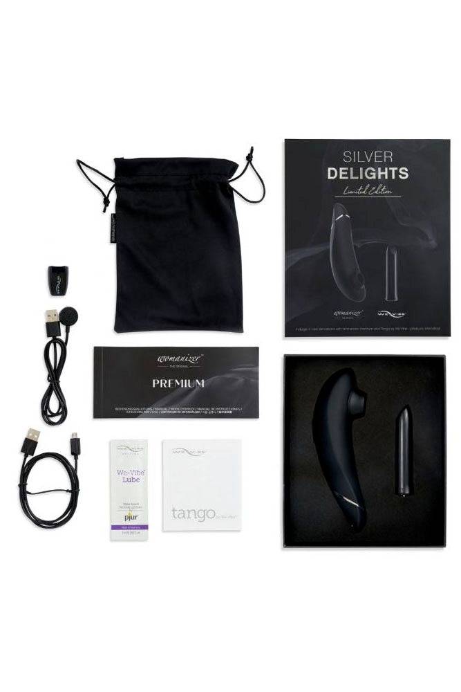 We-Vibe - Silver Delights Collection - Womanizer Premium & We-Vibe Tango - Stag Shop