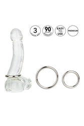 Cal Exotics - Silver Cock Ring - 3 PC Set - Stag Shop