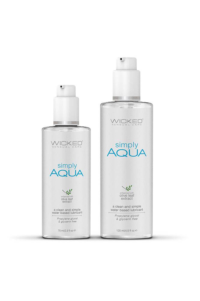Wicked Sensual Care - Simply Aqua Water Based Lube - Stag Shop