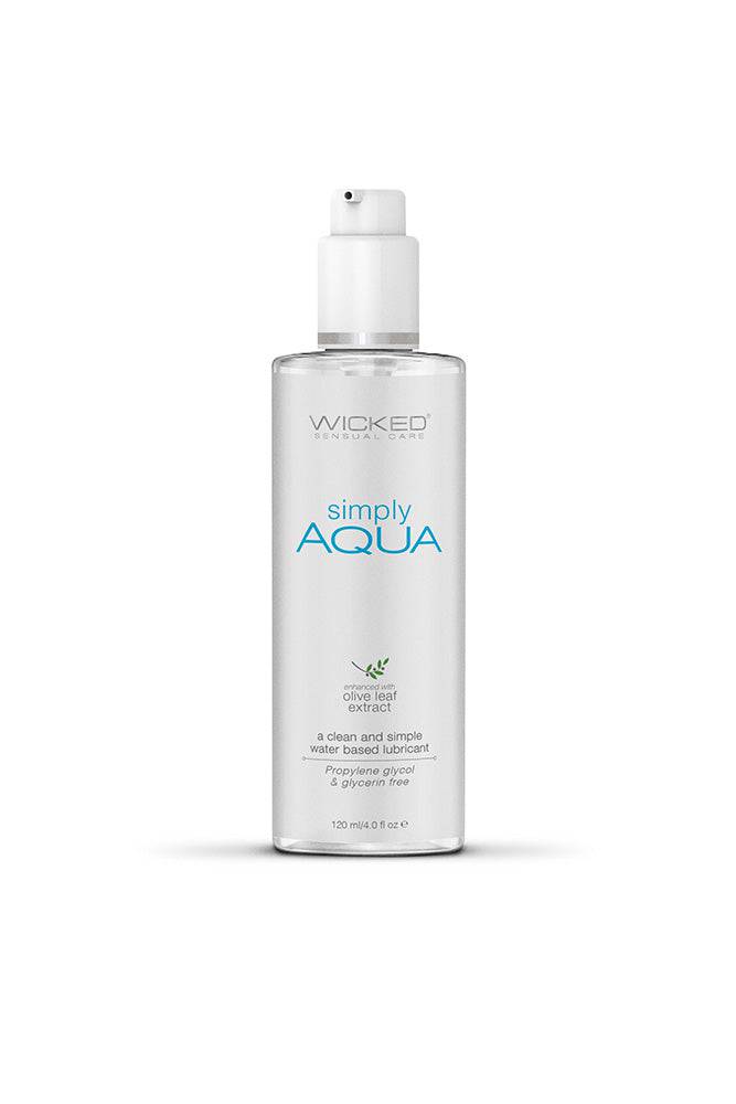 Wicked Sensual Care - Simply Aqua Water Based Lube - Stag Shop