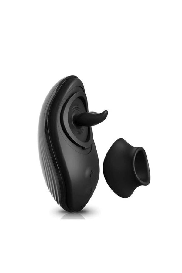 Pipedream - Sir Richard's Control - Silicone Rim Joy Warming Tongue Vibrator - Stag Shop