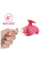 Blush Novelties - Gaia - Eco Love Finger Vibrator - Coral - Stag Shop