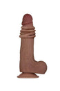 Evolved - Flex Skin Poseable Dildo - 7.75 inches - Dark - Stag Shop
