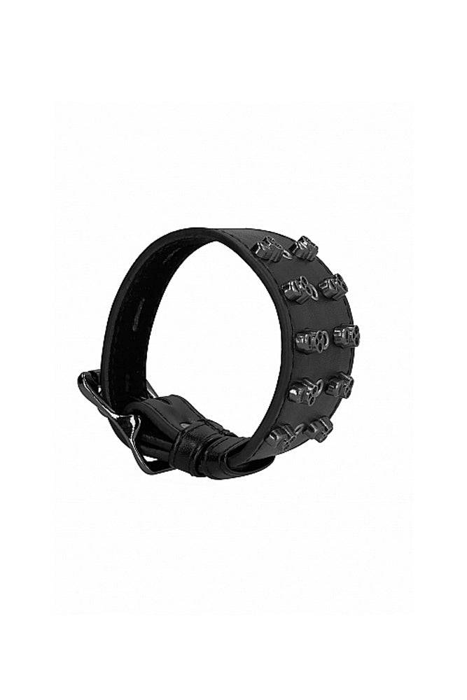 Ouch by Shots Toys - Skull Bracelet - Black - Stag Shop