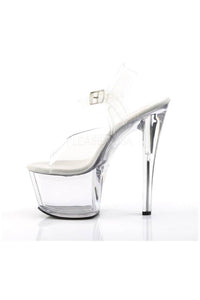 Thumbnail for Pleaser USA - The Sky 7 Inch Spike Heel Platform Sandal - Clear - Stag Shop