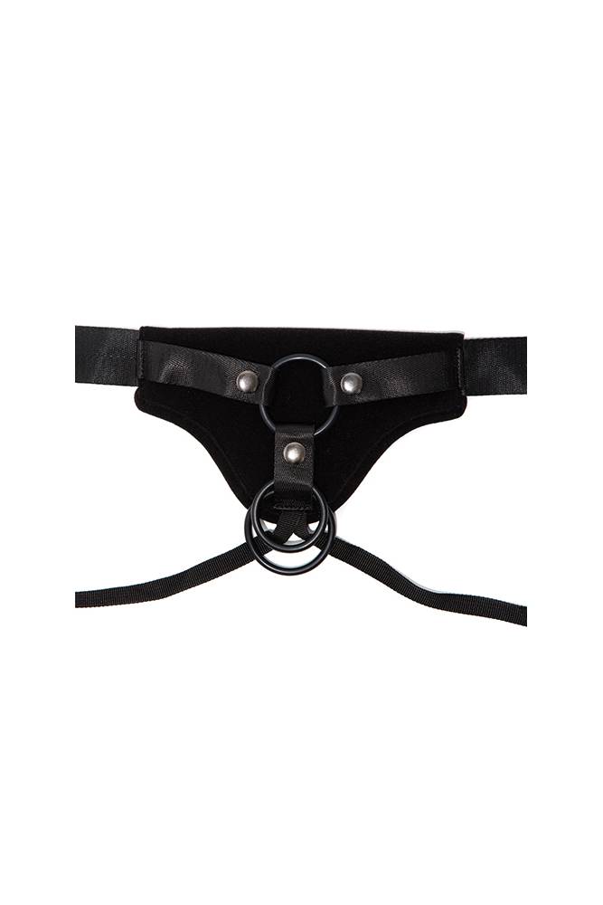 Shibari - Gender Fluid - Skylar Strap On Harness - Black - Stag Shop