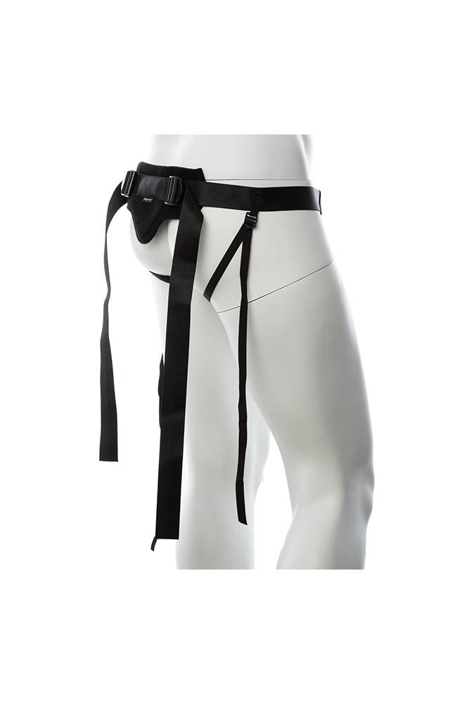 Shibari - Gender Fluid - Skylar Strap On Harness - Black - Stag Shop