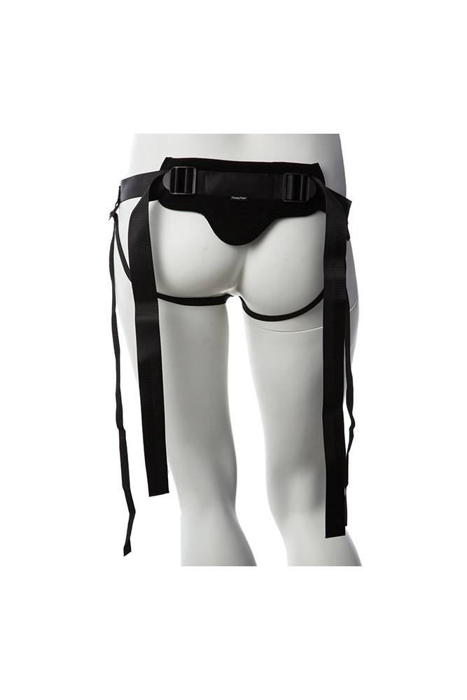 Shibari - Gender Fluid - Skylar Strap On Harness - Black - Stag Shop