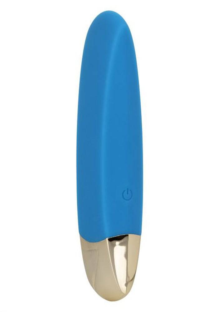 Cal Exotics - Slay - TeaseMe - Silicone Vibrating Bullet - Blue - Stag Shop