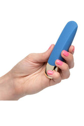 Cal Exotics - Slay - TeaseMe - Silicone Vibrating Bullet - Blue - Stag Shop