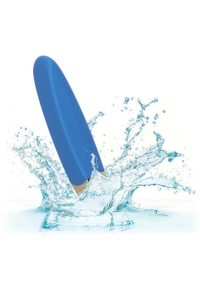 Cal Exotics - Slay - TeaseMe - Silicone Vibrating Bullet - Blue - Stag Shop