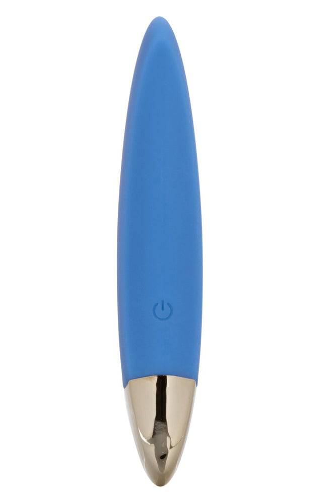 Cal Exotics - Slay - TeaseMe - Silicone Vibrating Bullet - Blue - Stag Shop
